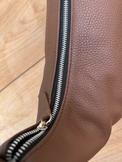 Cartera Nudo chocolate - CHEMBRA | Leather Bags