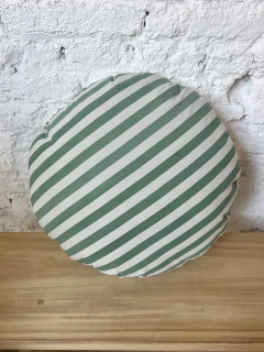 Almohadón Redondo Benito - Estampado Raya Fina - tienda online