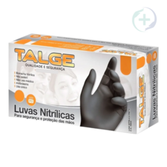 Luva Nitrílica Sem Pó Black - Talge