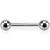 Piercing Micro Reto Mamilo Aço
