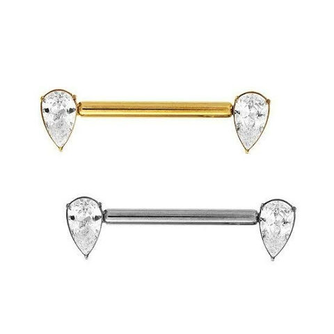 Piercing Mamilo Gota em Titânio