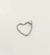 Piercing de Torção Coração Aço Cirúrgico na internet