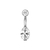 Piercing Banana Bell Oval em Titânio