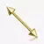 Piercing Micro Reto Spike Aço Cirúrgico