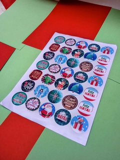 adesivos de natal feliz natal boas festas