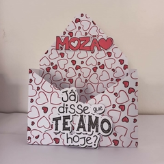 Caixa Envelope Dia dos Namorados 7 cm por 20 - loja online