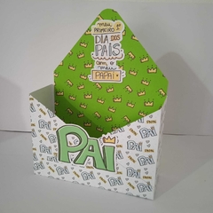 Caixa Envelope meu Primeiro dia dos Pais com meu Papai 7 cm por 20 - comprar online