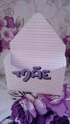 Caixa Envelope Lilas Fever 7 cm por 20 - Dharma Personalizados