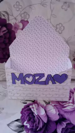 Caixa Envelope Lilas Fever 7 cm por 20 - Dharma Personalizados