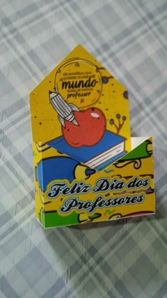 Caixa MINI Envelope 1 sabonete mimo Dia dos Professores - loja online