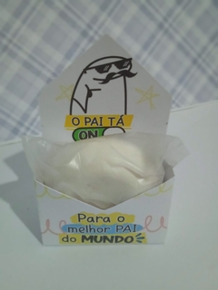 Caixa Mini Envelope Dos Pais- Unidade - Cabem Doces ou 1 sabonete - Bento Flock Frases