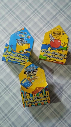 Caixa MINI Envelope 1 sabonete mimo Dia dos Professores na internet