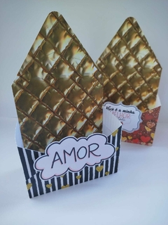 Caixa Envelope Dia dos Namorados Glamour 7 cm por 15 cm - comprar online