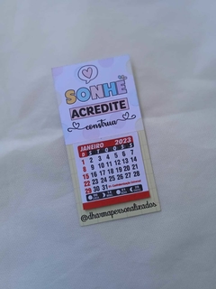 Calendario 2023 Imã de Geladeira - comprar online