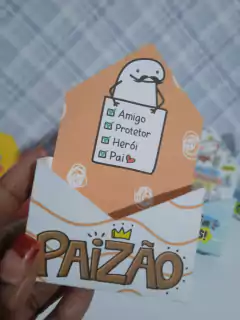 Imagem do Caixa Mini Envelope Dos Pais- Unidade - Cabem Doces ou 1 sabonete - Bento Flock