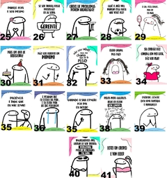 Mini Cartões Alegres Festa Memes 6 por 8 cm - comprar online