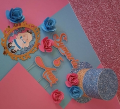 Topo de Bolo Personalizado 3d Alice no Pais das maravilhas - loja online