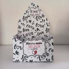 Caixa Envelope Dia dos Namorados 7 cm por 15 cm - Dharma Personalizados