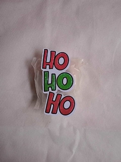 tag de natal hohoho para sabonete 
