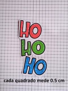 7 Tags Feliz Natal Hohoho NÃO ADESIVAS na internet