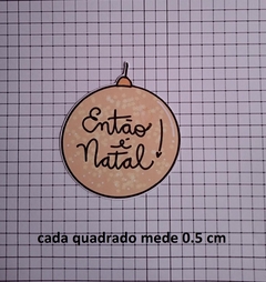 Imagem do 7 Tags Feliz Natal Hohoho NÃO ADESIVAS