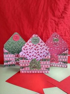 Imagem do Caixa Envelope Natal Grande - 7 cm por 20 - Unisex