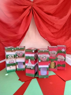 Caixa para hidratante 400 ml Natal - Dharma Personalizados