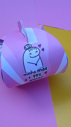 Caixa Dia das Mães Flock Mimo Lembrançinha - Unidade - Cabem Doces ou 1 sabonete - loja online