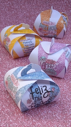 Caixa Dia das Mães Mimo Lembrançinha - Unidade - Cabem Doces ou 1 sabonete - comprar online