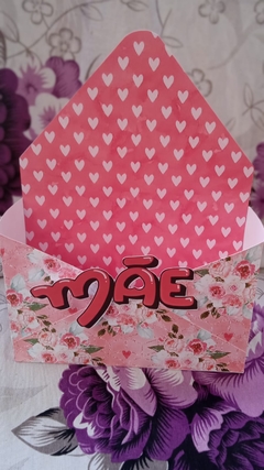 Caixa Envelope Red Love 7 cm por 20 - Dharma Personalizados