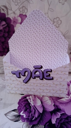 Caixa Envelope Lilas Fever 7 cm por 20