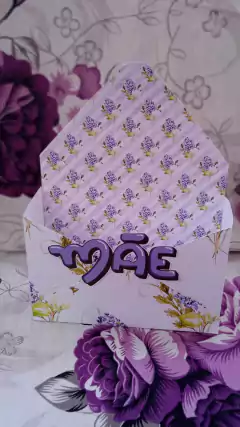 Caixa Envelope Lilas Fever 7 cm por 20 - Dharma Personalizados
