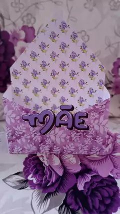 Imagem do Caixa Envelope Lilas Fever 7 cm por 20