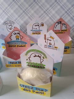 Caixa Mini Envelope Dos Pais- Unidade - Cabem Doces ou 1 sabonete - Bento Flock Frases - loja online