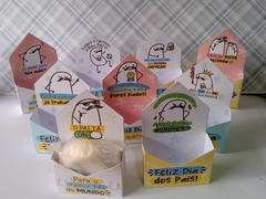 Imagem do Caixa Mini Envelope Dos Pais- Unidade - Cabem Doces ou 1 sabonete - Bento Flock Frases