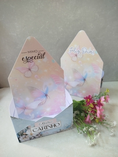 Caixa Envelope Dia das Mães 7 cm por 15 cm