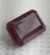 Faceted Rectangular Ruby 4.50 carats.