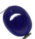 Safira Azul Natural 4,36 cts Lapidação Cabochão Oval