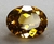 SAFIRA AMARELO CANARIO 08MMx10MM OVAL CUT