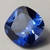 Safira Azul Cushion Cut 10MMx10MM
