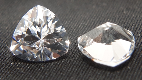 Safira, Branca, Trillion 08mmx08mm