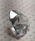 Safira, Branca, Trillion 08mmx08mm -  *DON NEXUS  Pedras Preciosas* 