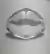 Sapphire, white, trillion 08mmx08mm - online store
