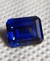 Safira Azul Retangular 08MMX06MM - Alta Qualidade