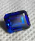 08mmx06mm rectangular blue sapphire - high quality on internet