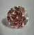 Diamante. Pink Rosa, Brilhante 3.0mm 0.10cts