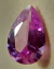 Sapphire. Rosa Pink, Gota - Tear 08mmx12mm