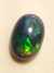 Imagem do Opala De Fogo, Opala Negra, Oval, 08mmx12mm, Etiópia