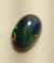 Opala De Fogo, Opala Negra, Oval 08MMx12MM, Etiópia