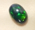 Opala De Fogo, Opala Negra, Oval, 08mmx12mm, Etiópia